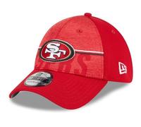 Casquette - New Era - 39Thirty - NFL TRAINING 2023 - San Francisco 49ers - Blanc - Homme S/M