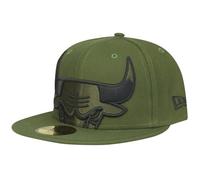 Casquette - NEW ERA - 59Fifty - Chicago Bulls - Olive - Homme 6 7/8