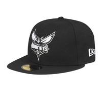 Casquette - New Era - 59Fifty - NBA Charlotte Hornets - 100% laine - Sportswear - Noir 7 5/8