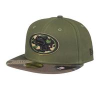 Casquette New Era 59Fifty - San Francisco 49ers - Bois camo - Vert - Homme 7 1/8