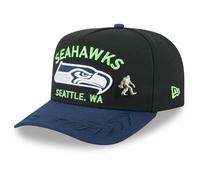 Casquette - NEW ERA - 59FIFTY - Seattle Seahawks - Noir - Repêchage NFL 2025 - Feuilles de laurier brodées 7