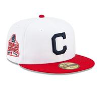 Casquette New Era 59Fifty - WORLD SERIES 2016 Cleveland Indians - Blanc - Homme - Sportswear 7 3/4