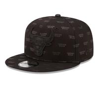 Casquette - New Era - 9Fifty Snapback - Chicago Bulls - Noir - 100% coton - Ajustable S/M