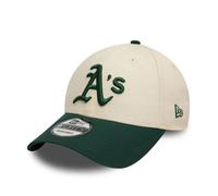 New Era Colour Block 9forty Oakland Athletics Cap Beige