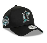 Casquette New Era 9Forty E-Frame Snap - PATCH Florida Marlins - Blanc/Noir/Orange - Homme