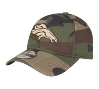 Casquette New Era 9Twenty Strapback - NFL TEAMS woodland camo - Denver Broncos - Vert - Homme - 100% coton S-XL
