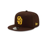 Casquette New Era Basic 9FIFTY Snapback Marron des Padres de San Diego
