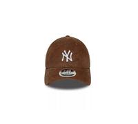 New Era Casquette de baseball 9Forty Cord MLB New York Yankees pour adulte Marron moyen