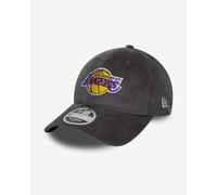 Casquette New Era Cord MC 9FORTY Los Angeles Lakers gris lilas jaune