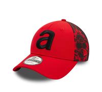 Casquette New Era Crackle Print 9Forty ~ Aprilia rouge pour hommes