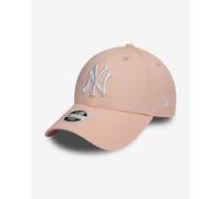 Casquette New Era League Essential 9FORTY New York Yankees rose clair blanc femme - 4-6