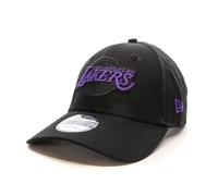 Casquette New Era Side Patch 9FORTY Los Angeles Lakers noire.