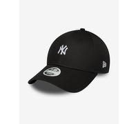 Casquette New Era Mini Logo 9FORTY New York Yankees noir blanc femme