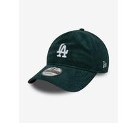 Casquette New Era MLB Cord 9TWENTY Los Angeles Dodgers vert foncé blanc