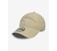 Casquette New Era MLB Cord 9TWENTY New York Yankees beige blanc