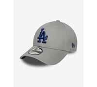 Casquette New Era MLB Side Patch 9FORTY Los Angeles Dodgers gris bleu