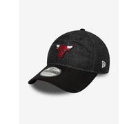 Casquette New Era NBA Denim Midi 9TWENTY Chicago Bulls noir rouge blanc