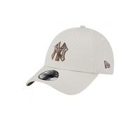 Casquette - NEW ERA - Ny 60292536 - Beige - Intérieur à carreaux - 100% coton