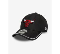 Casquette New Era Piping 9FORTY Chicago Bulls noir pur rouge blanc
