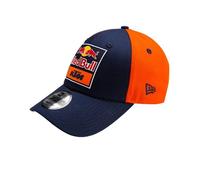 Casquette New Era Replique Red Bull KTM Racing Team Moto GP Officiel - Adulte - Bleu Orange Taille unique