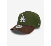 Casquette New Era Suede Visor E-Frame Los Angeles Dodgers vert marron