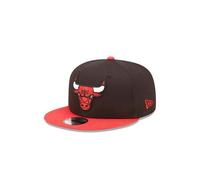 Casquette - NEW ERA - TEAM PATCH 9 FIFTY CHIBUL - Rouge et Noir - Visière plate - Coton S/M