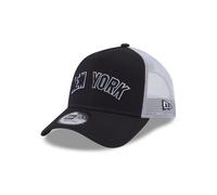 Casquette New Era Team Script Trucker Snapback pour homme ~ New York Yankees