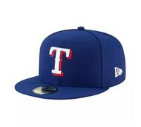 Casquette - NEW ERA - Texas Rangers - 59Fifty - Performance Authentique - Bleu et Noir - Taille 7 5/8