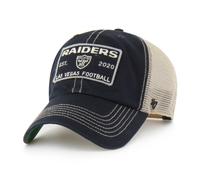 Casquette NFL Las Vegas Raiders Wabash cleanup casquette de baseball Trucker ...