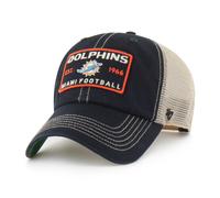 Casquette NFL Miami Dolphins cleanup Wabash Baseballcap Trucker 198589343950