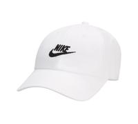Nike Casquette Club Unstructured Futura Wash – délavée, réglable – Blanc M/L