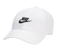 Casquette Nike Club Unstructured Futura Wash Cap, Blanc, Mixte M/L