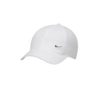 Casquette NIKE Club Unstructured Metal Swoosh Blanc Unissex M/L M/L