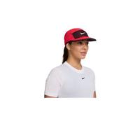 Casquette Swoosh sans structure Nike Dri-FIT Fly Bright Crimson/Burgundy Crush/Blanc M/L
