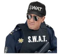 Widmann Casquette SWAT 03607 – Noir, réglable pour adultes, G