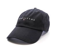 Tommy Jeans Linear Logo 6 Panel Cap Noir