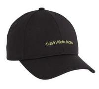 Casquette Noire Pour Homme Calvin Klein Jeans en Coton Biologique Taille unique