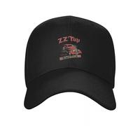Casquette Noire，Vintage Rock Band Sharp Dressed Simple Man Tour 2024 Casquette de Baseball Golf Chapeau Derby à la Mode Hommes Femmes