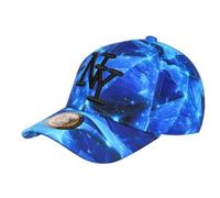 Casquette NY Bleue Streetwear Fashion Cosmos Nebulyx - Taille Unique - Bleu