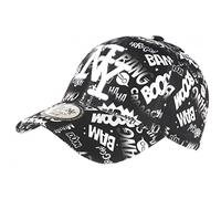 Casquette NY Noire et Blanche Originale Streetwear Baseball Bang Boum - Taille Unique - Noir