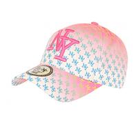 Casquette NY Rose et Bleue Fashion Design New York Baseball Avenue - Taille Unique - Rose