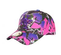 Casquette NY Rose et Violette Originale Fashion Streetwear Baseball Larsy - Taille Unique - Rose
