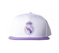 Casquette Officielle Adidas Réal de Madrid Modèle Blanc et Violet Pour Homme