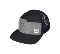 Ortovox Casquette Logo Air Trucker - ultra-légère en laine - Noir - Taille unique