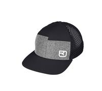 Casquette Ortovox Logo Air Trucker Cap corbeau noir