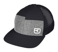 Ortovox - Logo Air Trucker Cap - Casquette - 50-56 cm - black raven