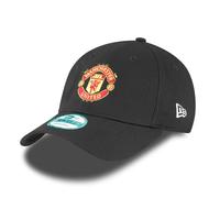 Casquette OSFA à visière courbée New Era 9Forty ~ Manchester United F.C. Noir
