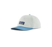 Patagonia P-6 Label Trad Cap 38296 Birch White w/Shore Blue Blanc