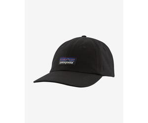 Casquette Patagonia Pastel P-6 Label Layback Trucker noir