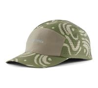 Patagonia - Casquette à visière courbée déperlante de randonnée - ULW Ridge Hat Sand Waves Caper Green - Vert Vert